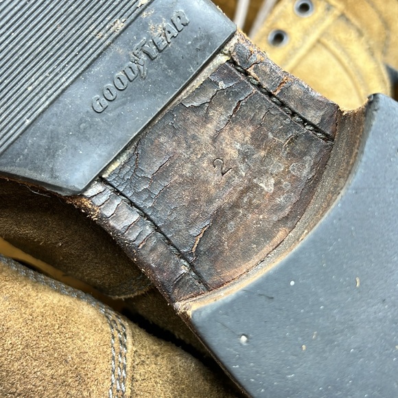 Julius Rugged Suede Rear Zip Boots - Picture 8 of 8